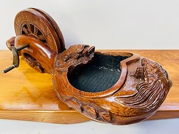 Amazon.co.jp: 墨壺 坪源作 神代仕上 すみつぼ 大工道具 墨壷 墨坪 墨