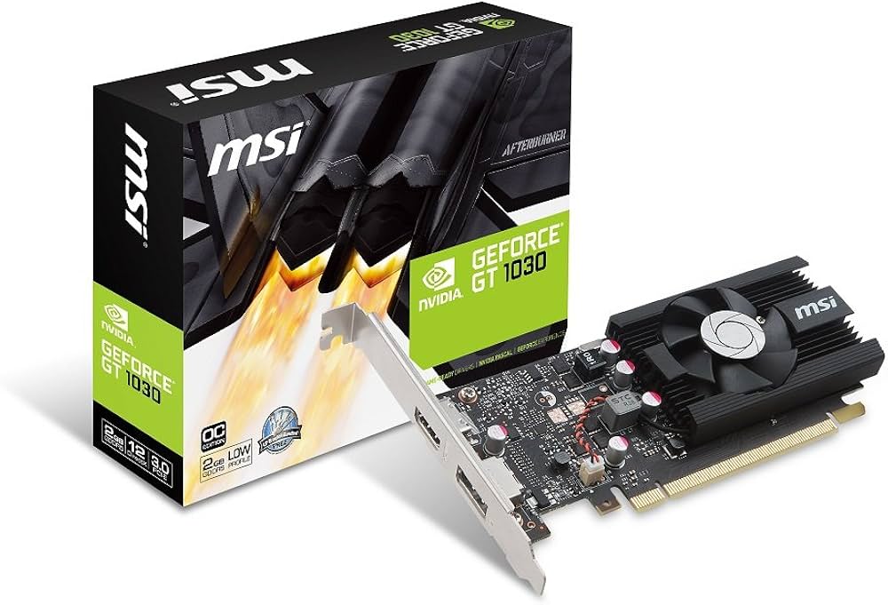 Amazon | MSI GeForce GT 1030 2G LP OC グラフィックスボード VD6348