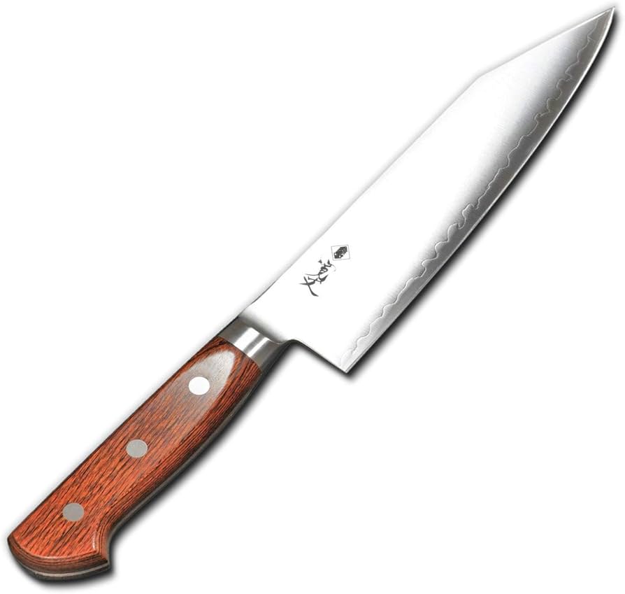 Amazon | 刃物の町関市の包丁 寛丈 HAP40 粉末ハイス鋼 HRC65 牛刀 切