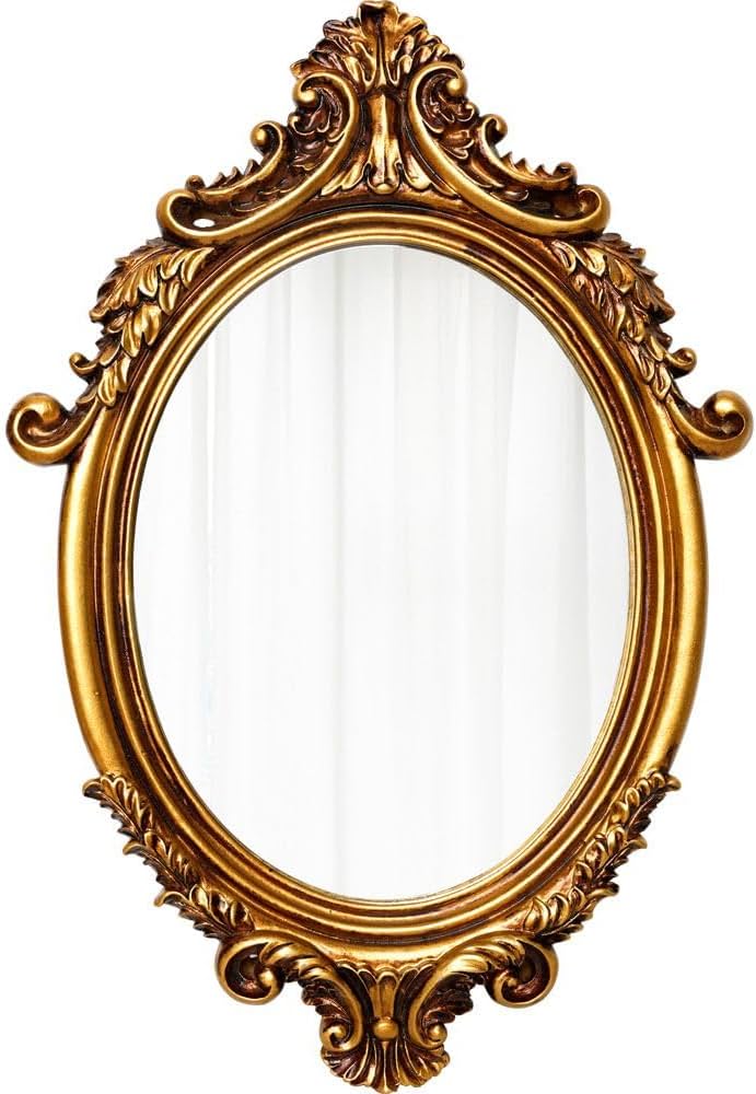 Amazon.co.jp: フレンチアンティーク宮廷風ウォールミラー バロック調