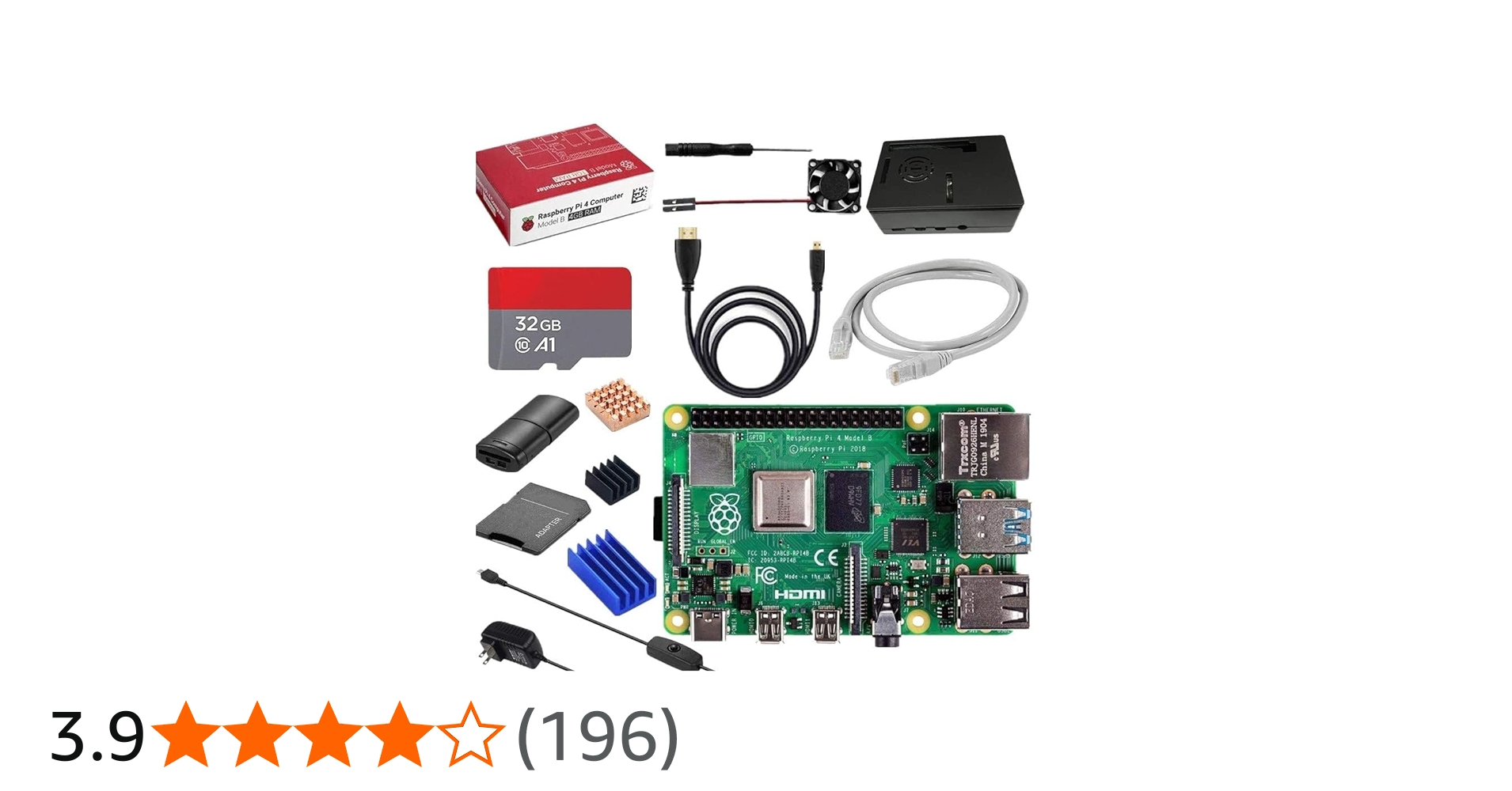 Amazon.co.jp: Vemico Raspberry Pi 4 Model B(RAM 4GB)技適マーク付き