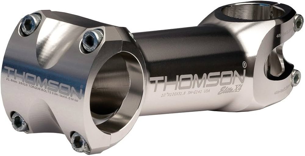 Amazon | THOMSON(トムソン) MTB STEM X4 31.8 70mm 0°SILVER シルバー