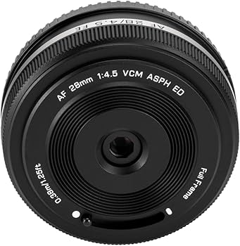 Amazon.com : VILTROX 28mm f4.5 Pancake Lens for Sony E, Auto Focus