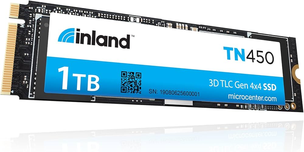 Amazon | INLAND 内蔵ゲーミングPC NVMe SSD 1TB PCIe 4.0 M.2 GEN4 x