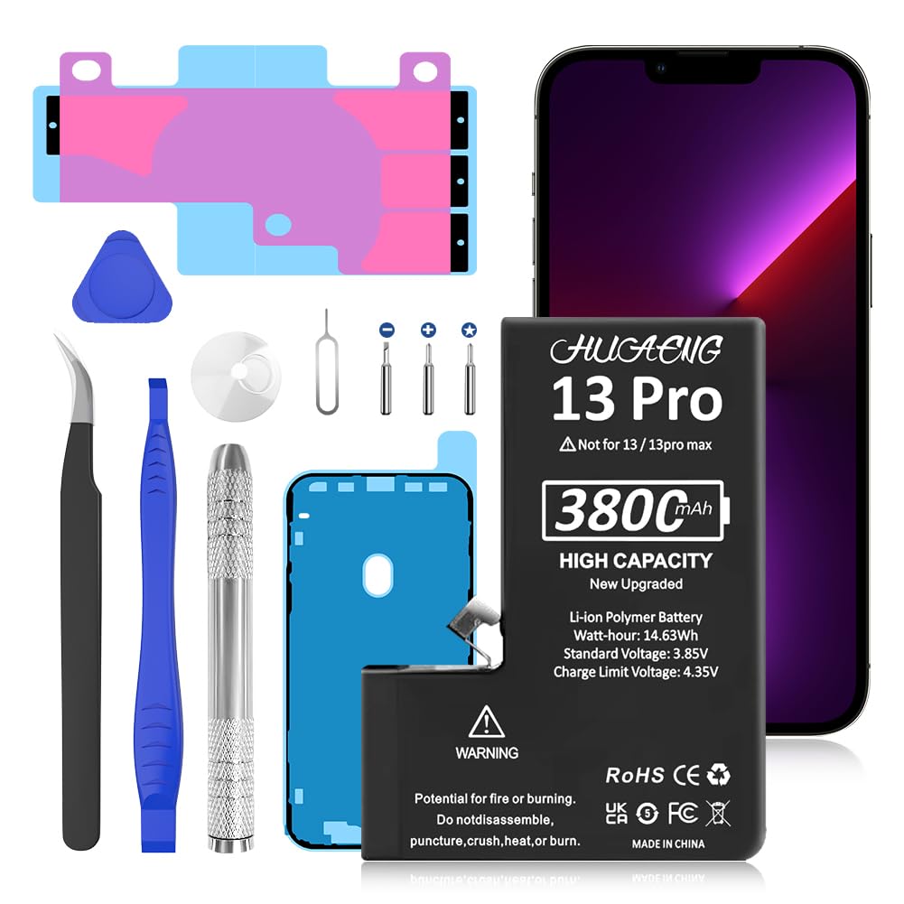 Amazon.com: Battery for iPhone 13 Pro, [3800mAh] Upgraded 2026 New