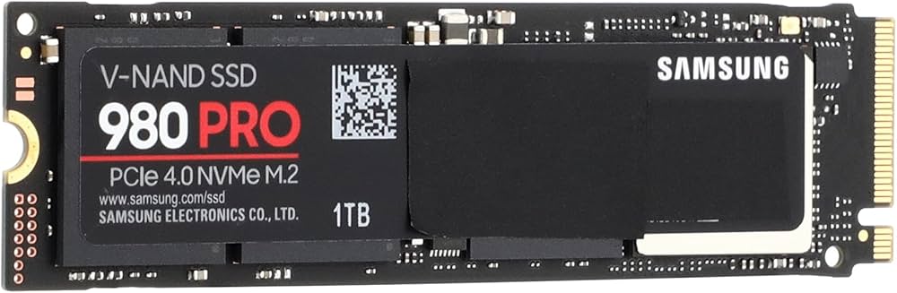Amazon | Samsung 980 PRO 1TB PCIe Gen 4.0 x4 (最大転送速度 7,000MB