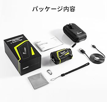 Amazon.co.jp: FOSSiBOT C1000F ゴルフレーザー距離計 3点間測定 LCD黒