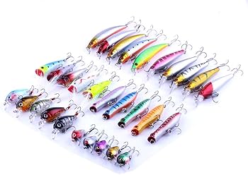 Amazon | ルアー 釣りルアーセット ルアーセットクランクベイト 初心者