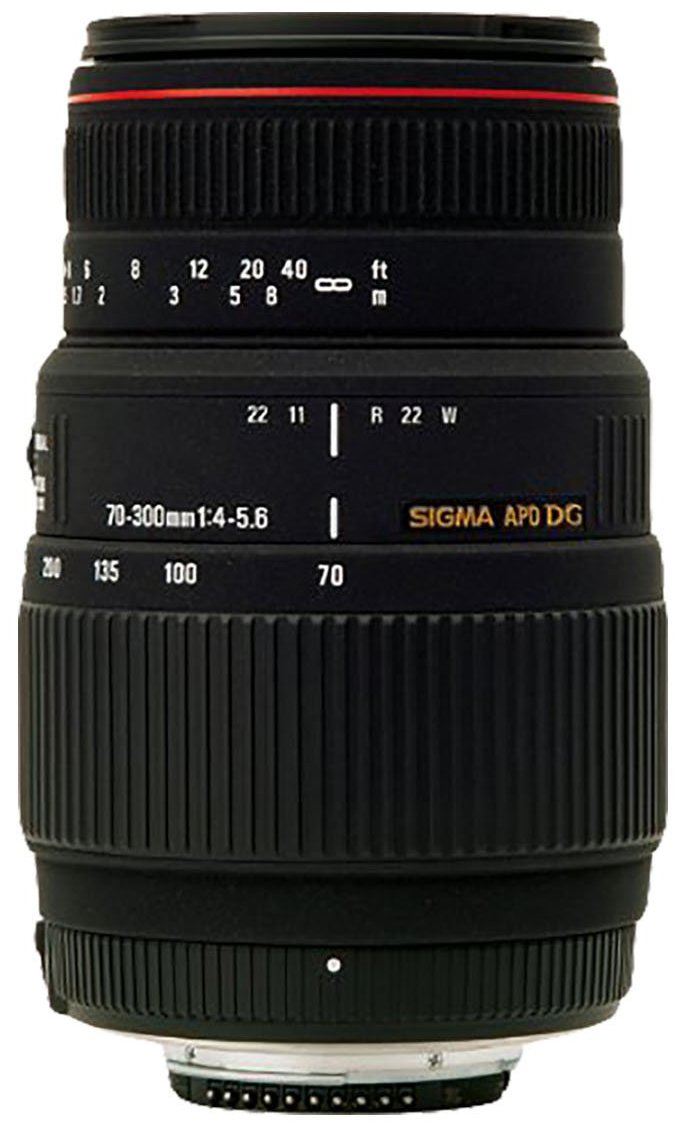 Sigma 70-300mm f/4-5.6 DG APO Macro Telephoto Zoom Lens for Canon