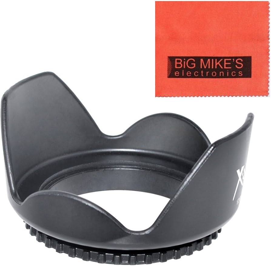 Amazon.com : 58mm Digital Tulip Flower Lens Hood for Panasonic