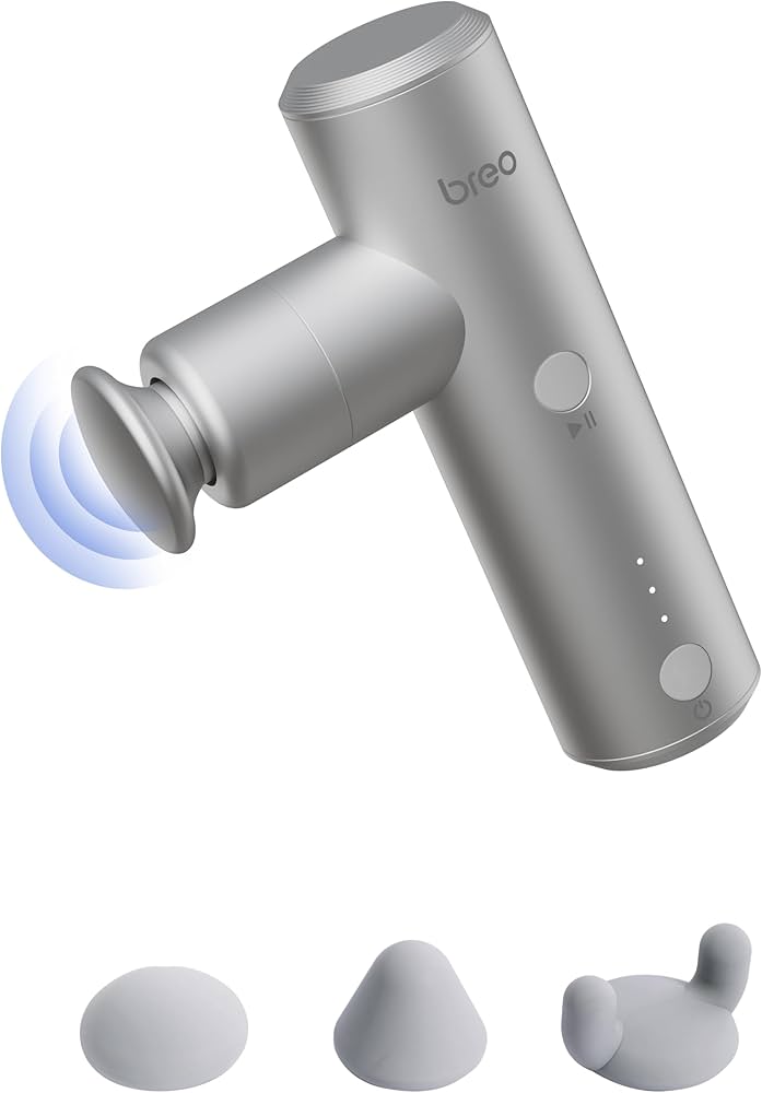 Amazon | breo 全身ケア 筋膜リリース 3種類アタッチメント付属 4段階