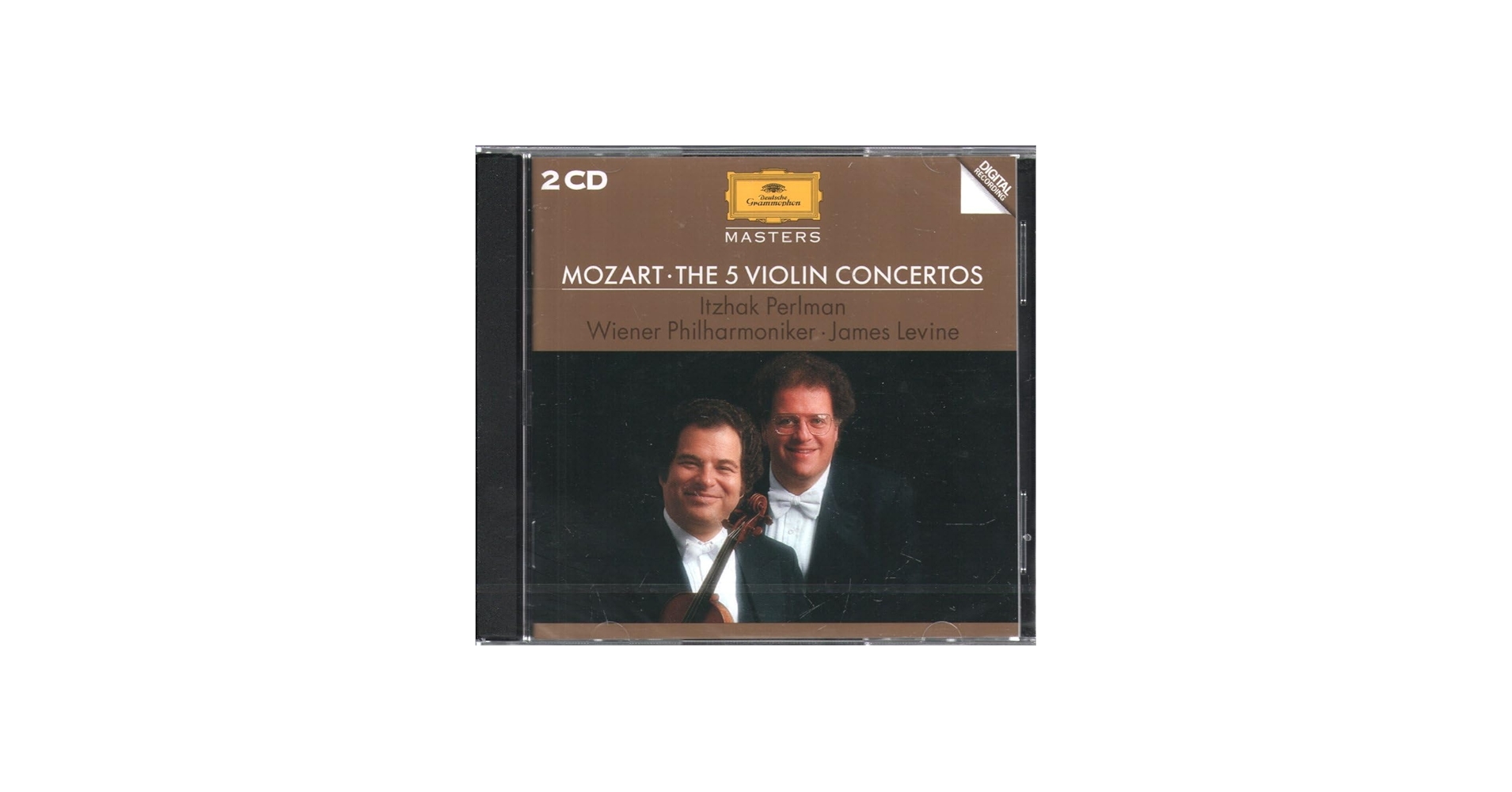 Itzhak Perlman, Wolfgang Amadeus Mozart, James Levine, Wiener