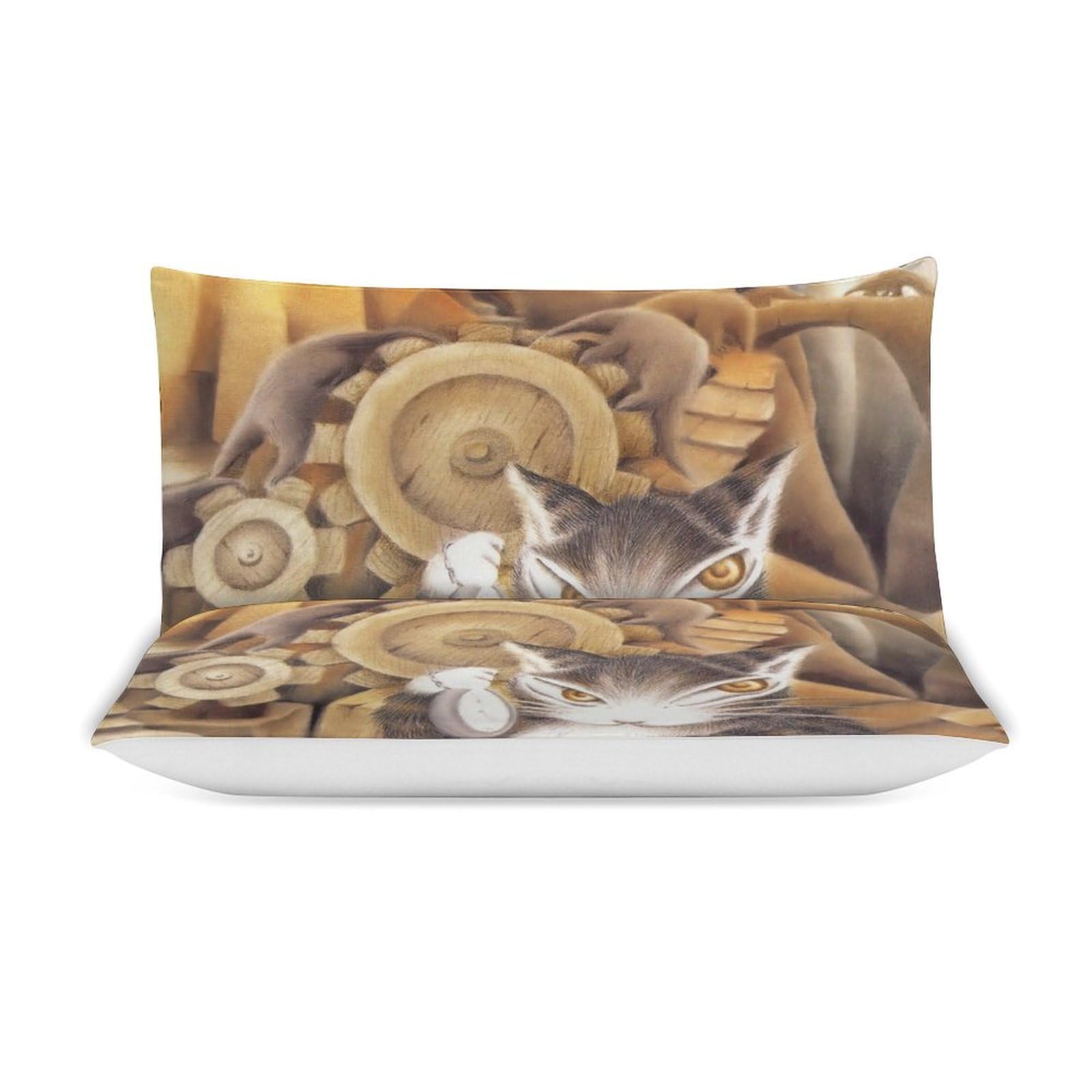 Amazon｜猫のダヤン 寝具3点セット 布団カバー シングル 寝具カバー