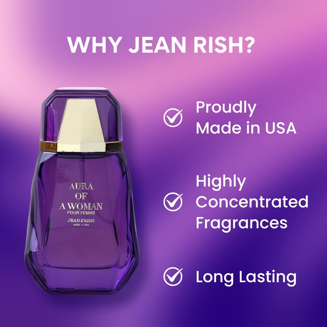 Amazon.com : Jean Rish Aura of a Woman Perfume for Women Eau De