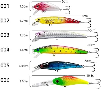 Amazon.co.jp: ルアーセット 43個 釣具セット 大量 川 海 湖 渓流
