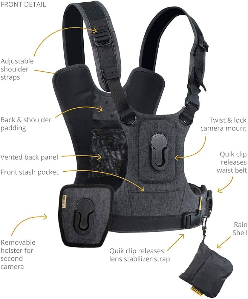Amazon.com : Cotton Carrier CCS G3 Camera Harness System for 2