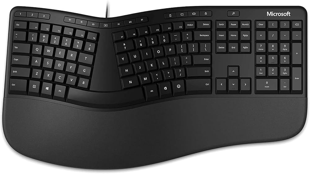 Amazon | Microsoft Natural Ergonomic Keyboard 4000 ビジネス用