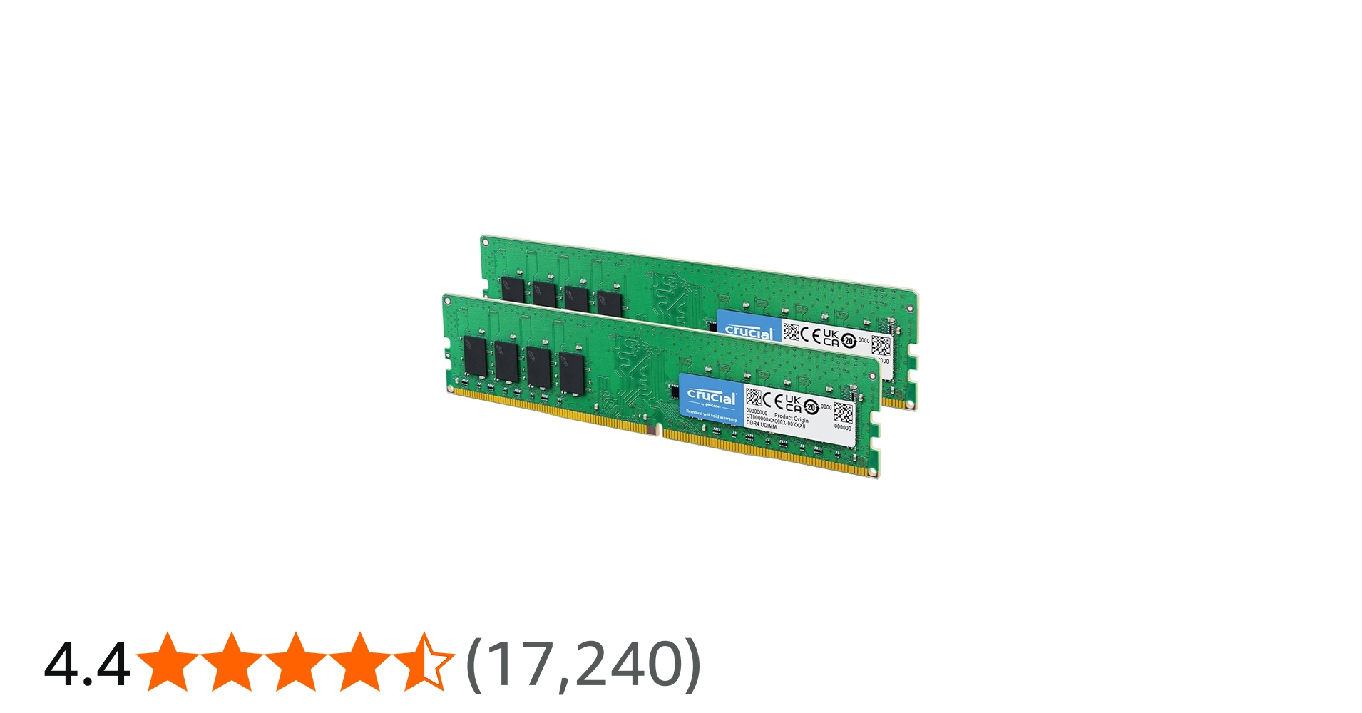 Amazon | Crucial デスクトップ用増設メモリ 16GB(8GBx2枚) DDR4
