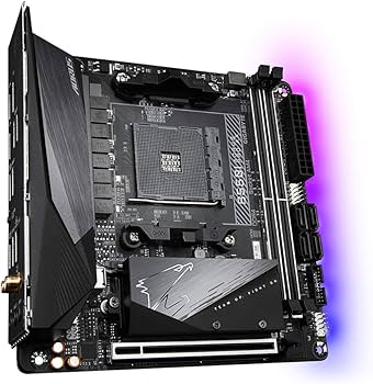 Amazon.co.jp: Gigabyte B550I AORUS PRO AX Motherboard for AMD AM4