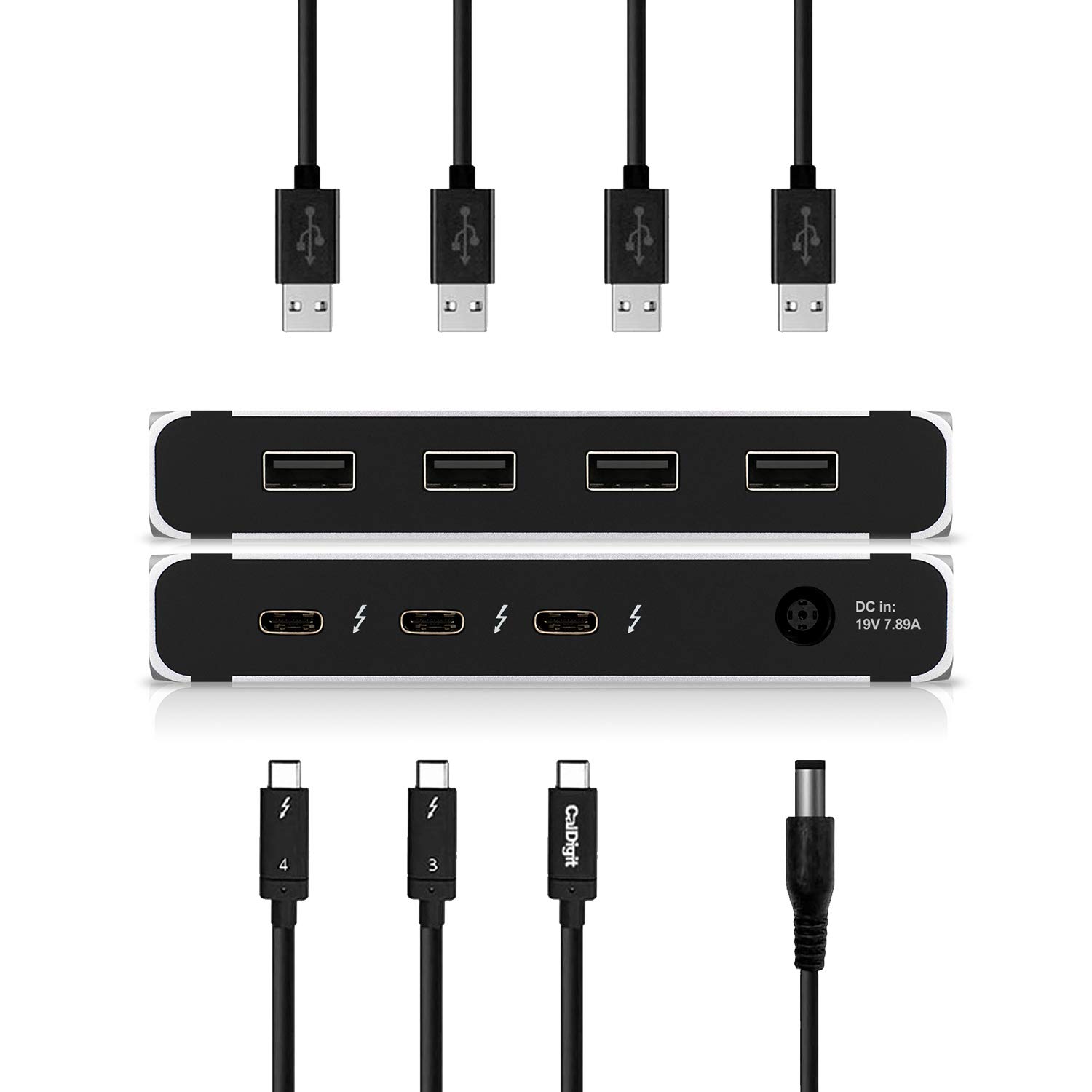 Amazon | CalDigit Thunderbolt 4エレメントハブ ユニバーサルマルチ
