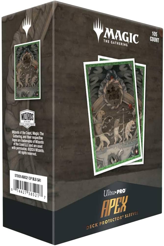 Amazon.co.jp: Ultra PRO APEX デッキプロテクタースリーブ 105枚