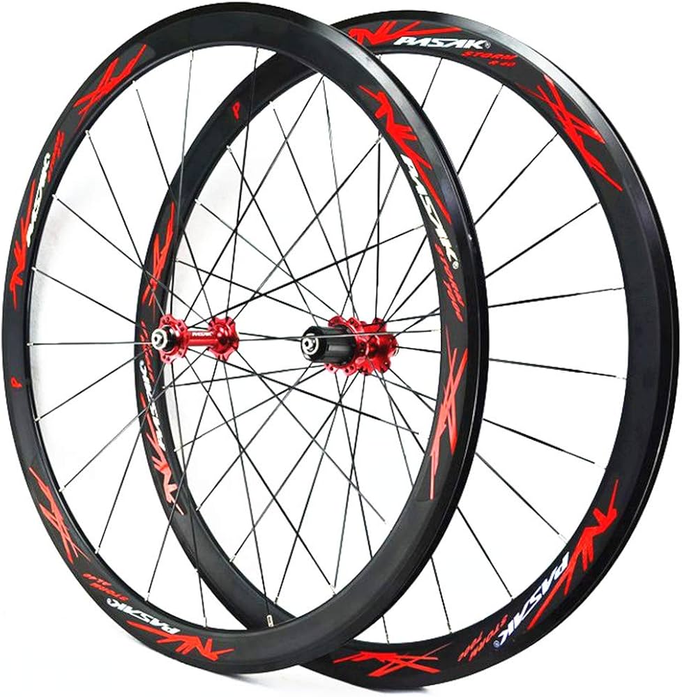 Amazon | jklapin ロードバイク ホイール 40mm フラットスポーク