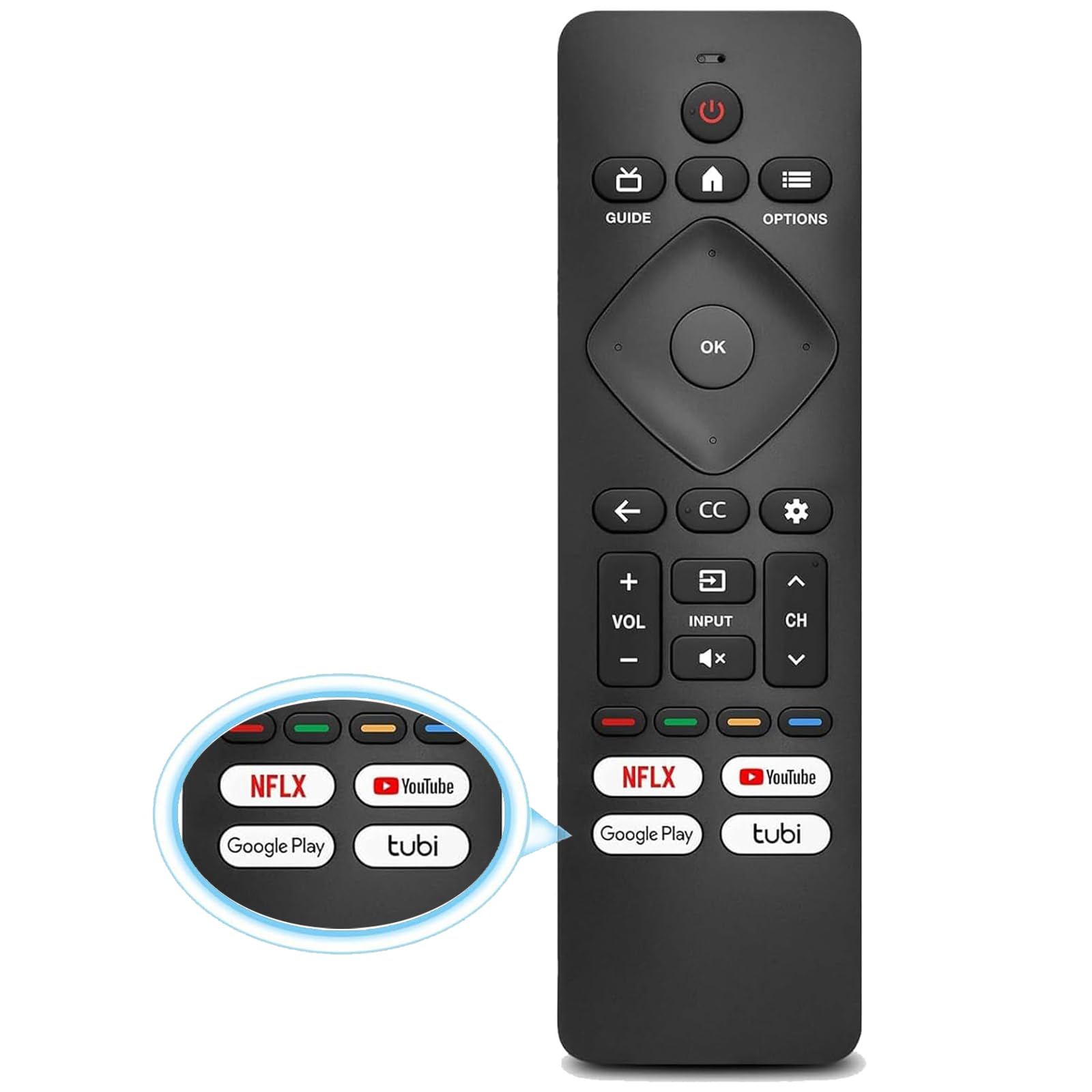 Amazon | フィリップテレビリモコン交換用リモコン、フィリップス