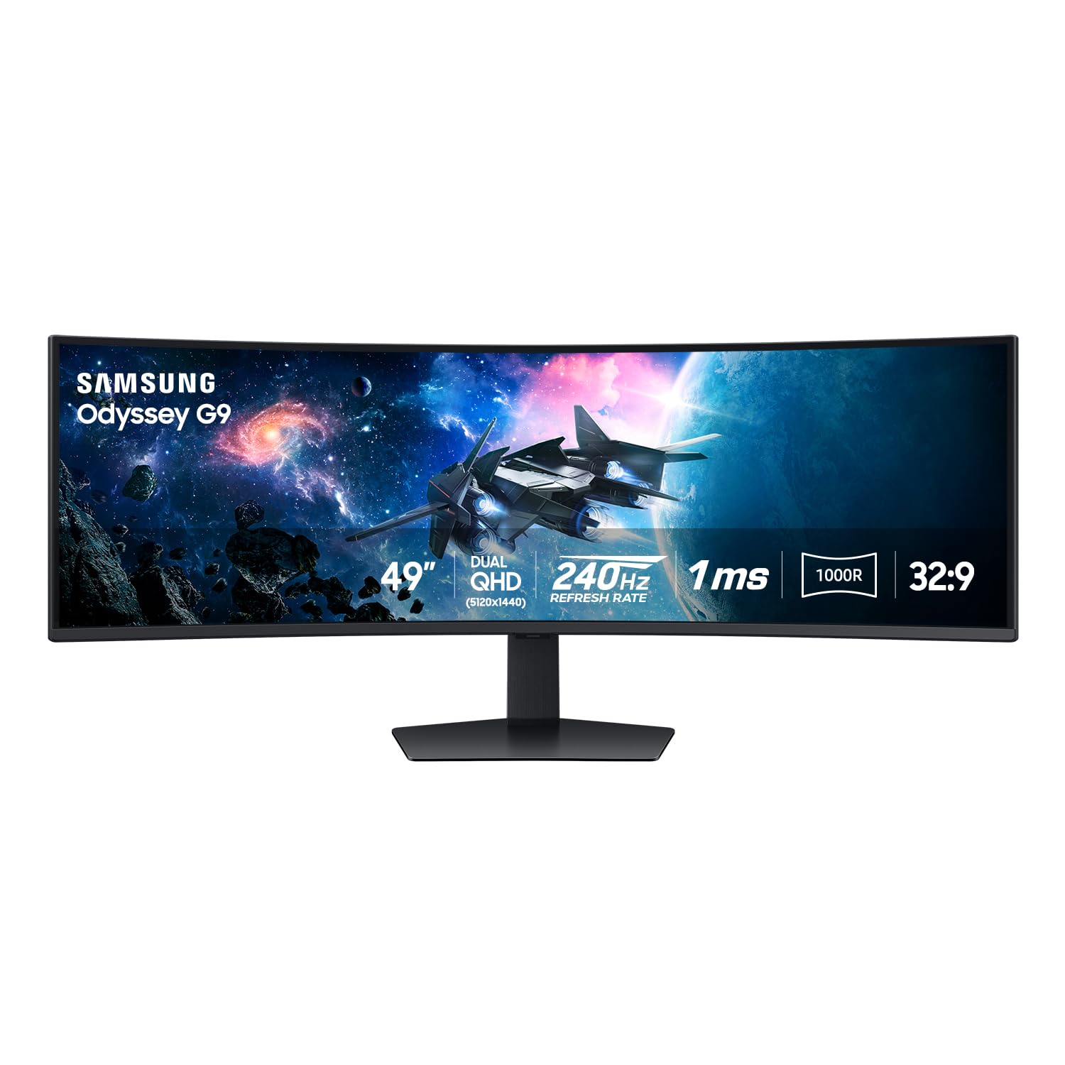 Amazon.com: Samsung 49” Odyssey G9 Series DQHD 1000R Curved Gaming
