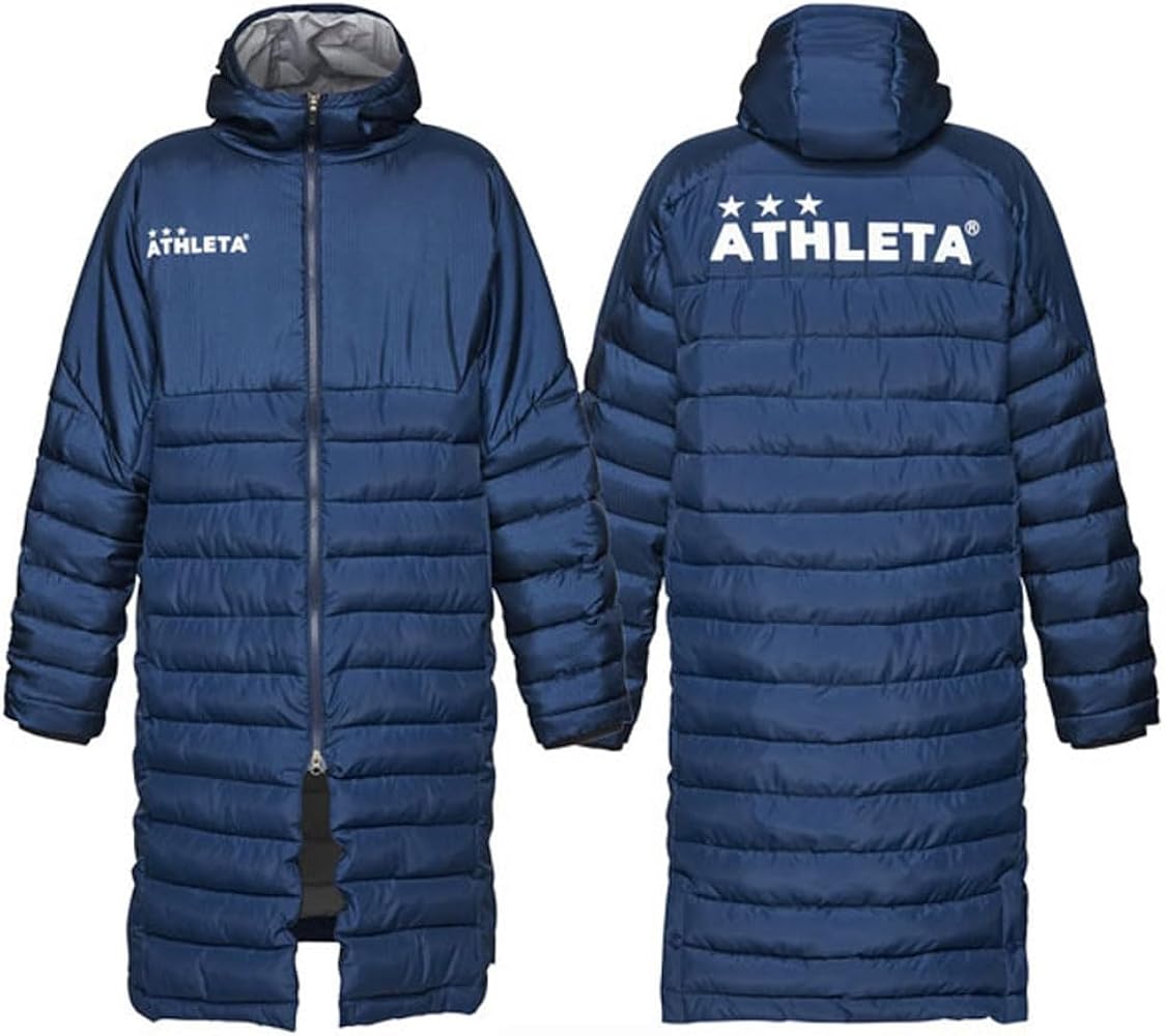 Amazon | [アスレタ] ベンチコート S NVY | ジャージトップ 通販