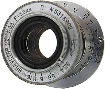 Amazon | ※オールドレンズ※INDUSTAR-22 50mm/f3.5 沈胴式 Lマウント
