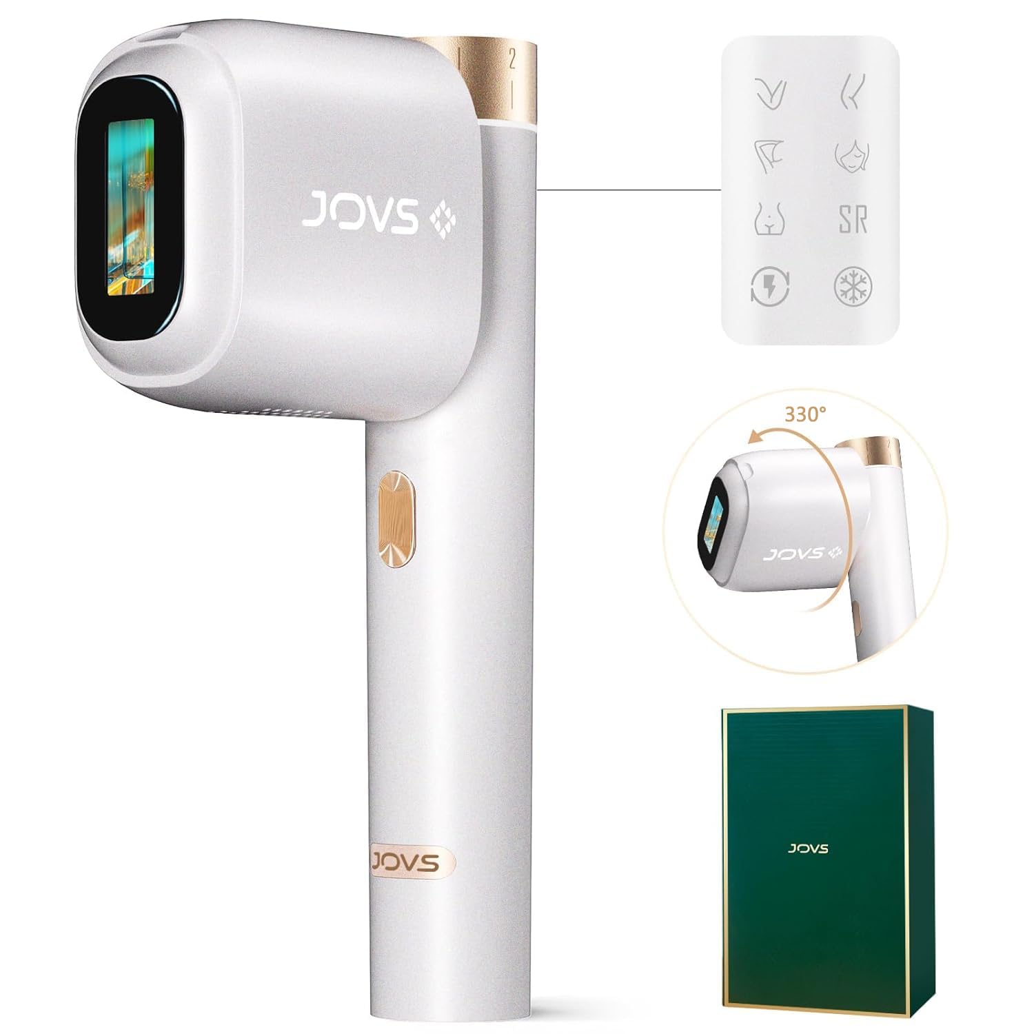Amazon.com: JOVS Laser Hair Removal, [24J Energy] IPL Hair Removal