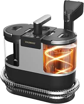 Amazon | 家庭用スチームカーペットクリーナー 【100℃高温蒸気×16000Pa