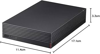 Amazon | バッファロー HD-NRLD2.0U3-BA 2TB 外付けハードディスク
