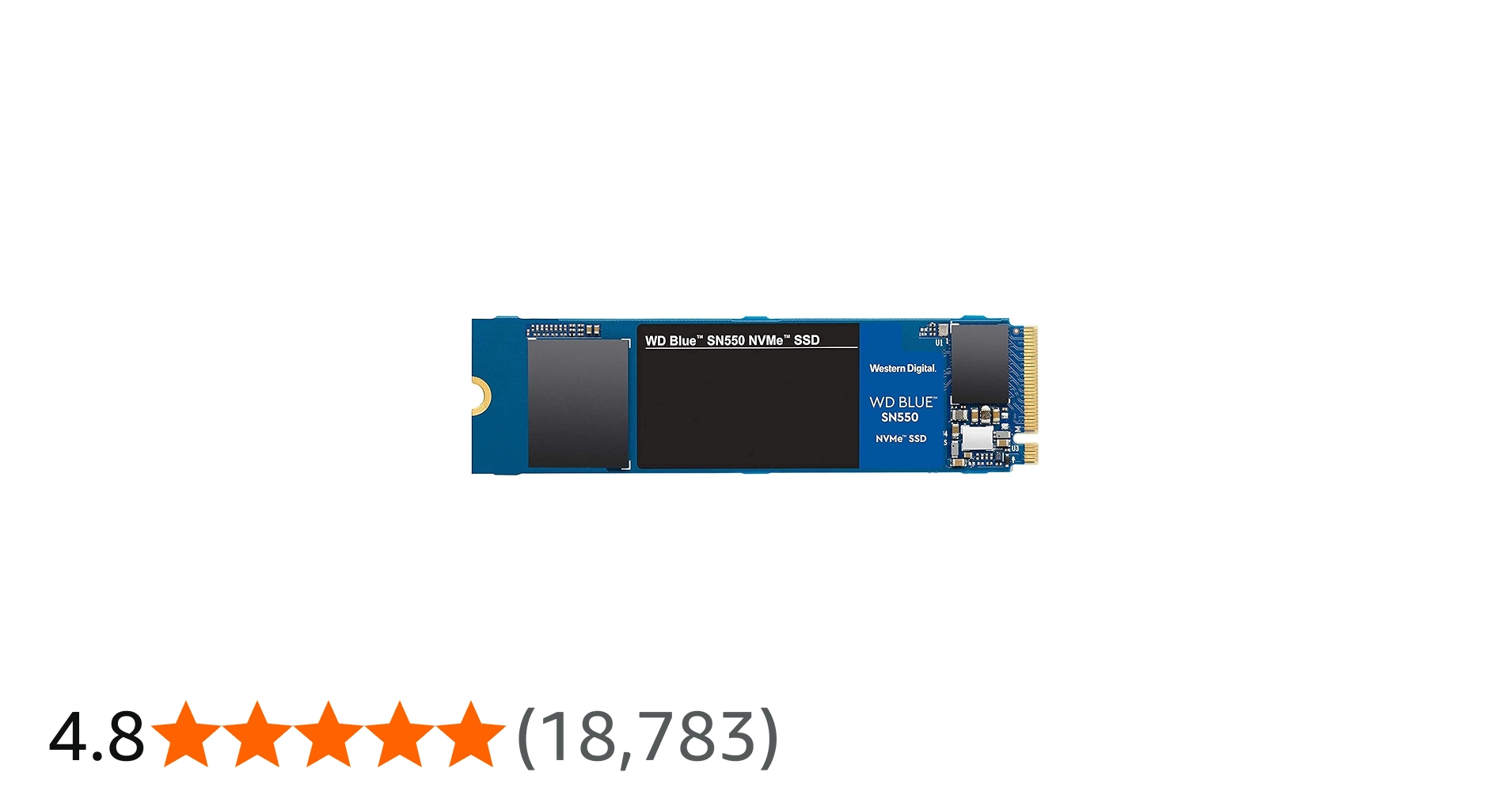 Amazon | WDS100T2B0C [WD Blue SN550 NVMe SSD（1TB M.2(2280) PCIe