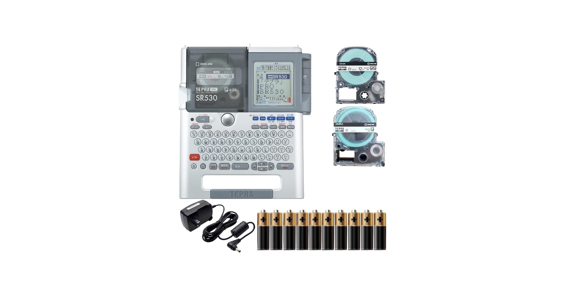 Amazon.co.jp: キングジム ラベルライター 「テプラ」PRO SR530