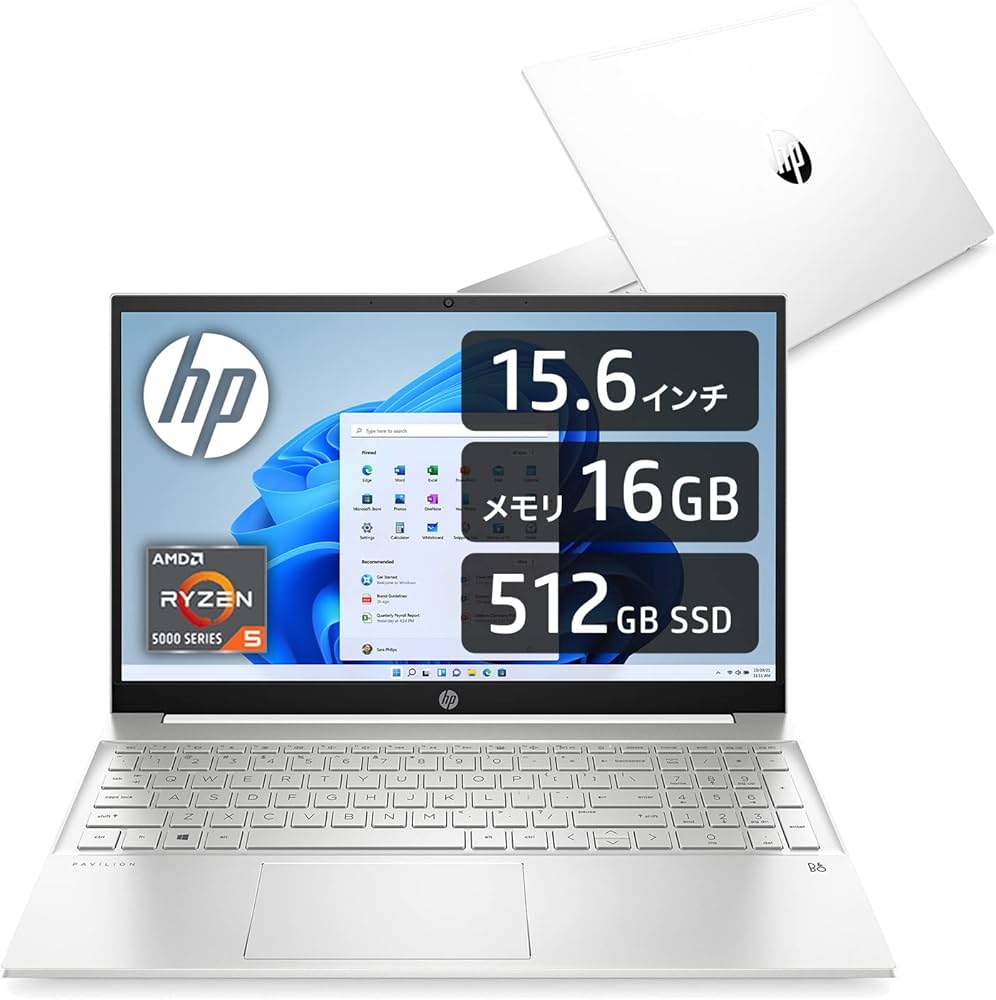 Amazon.co.jp: HP ノートパソコン 2021年旧モデル 15.6インチ フルHD