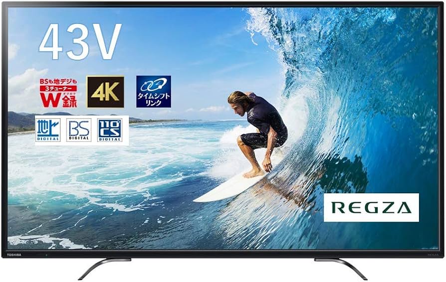 Amazon.co.jp: 東芝 液晶テレビ 43V型 REGZA 43C310X 4K 3チューナー