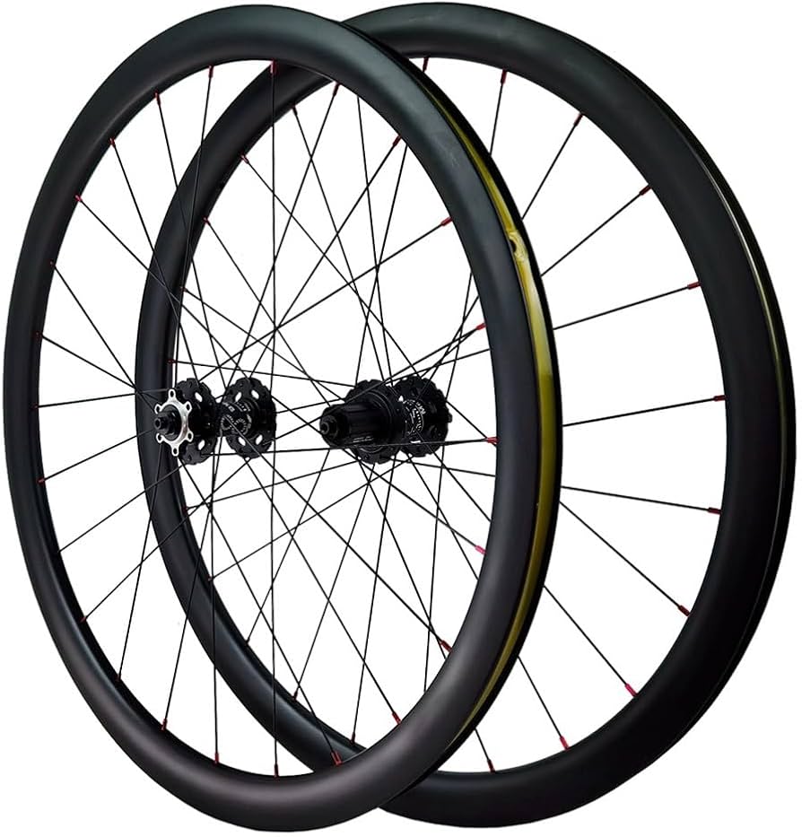 Amazon.co.jp: 700C カーボンロードバイクホイールセット、38