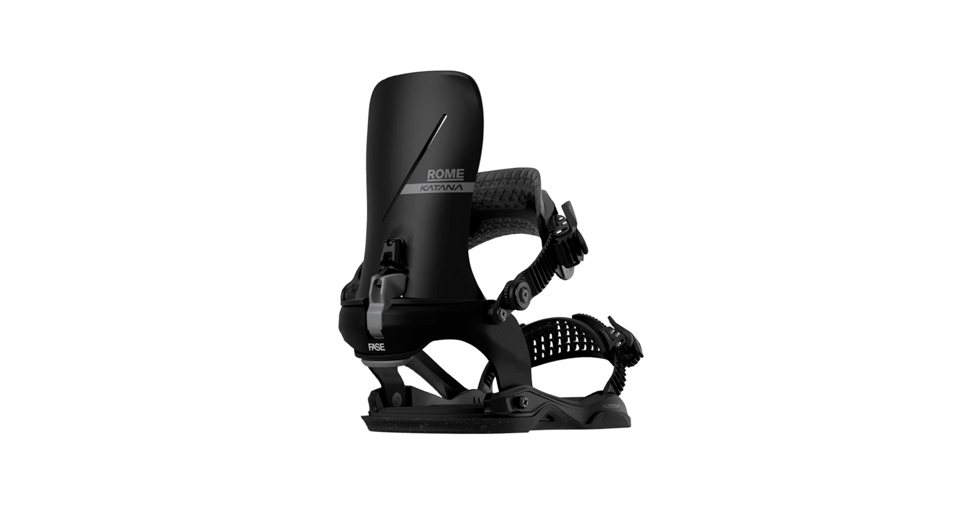 Amazon.com : Rome Katana AW Fase Men's Snowboard Bindings, Black