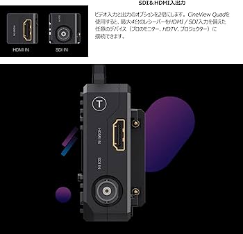 Amazon.co.jp: 【Accsoon正規代理】ACCSOON CineView Quad ワイヤレス