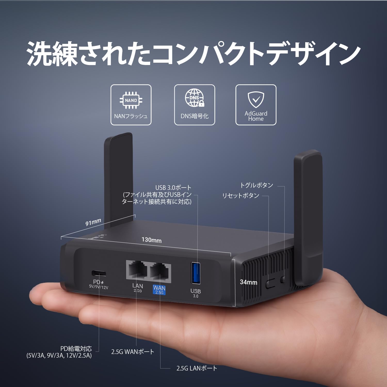 Amazon.co.jp: GL.iNet GL-BE3600 (Slate 7) Wi-Fi 7 トラベルルーター