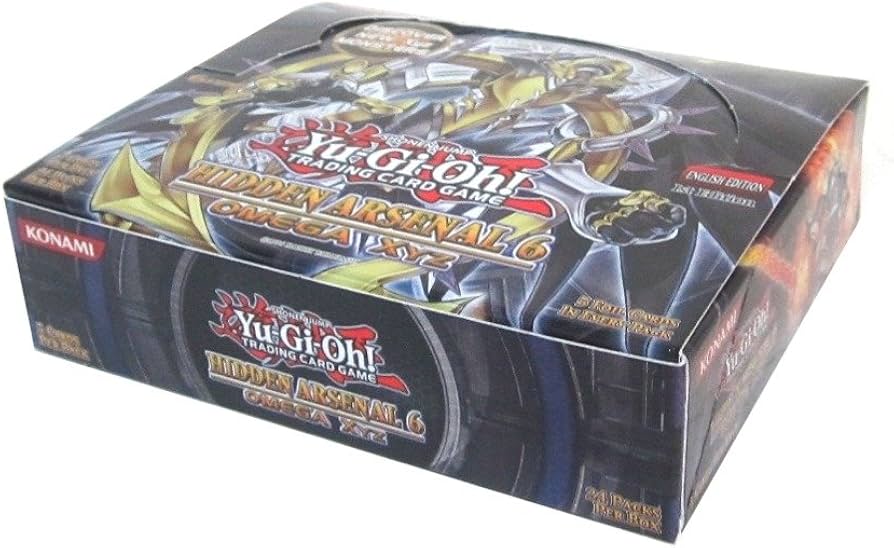 Amazon.com: Konami YuGiOh Yu-Gi-Oh: Hidden Arsenal 6: Omega XYZ