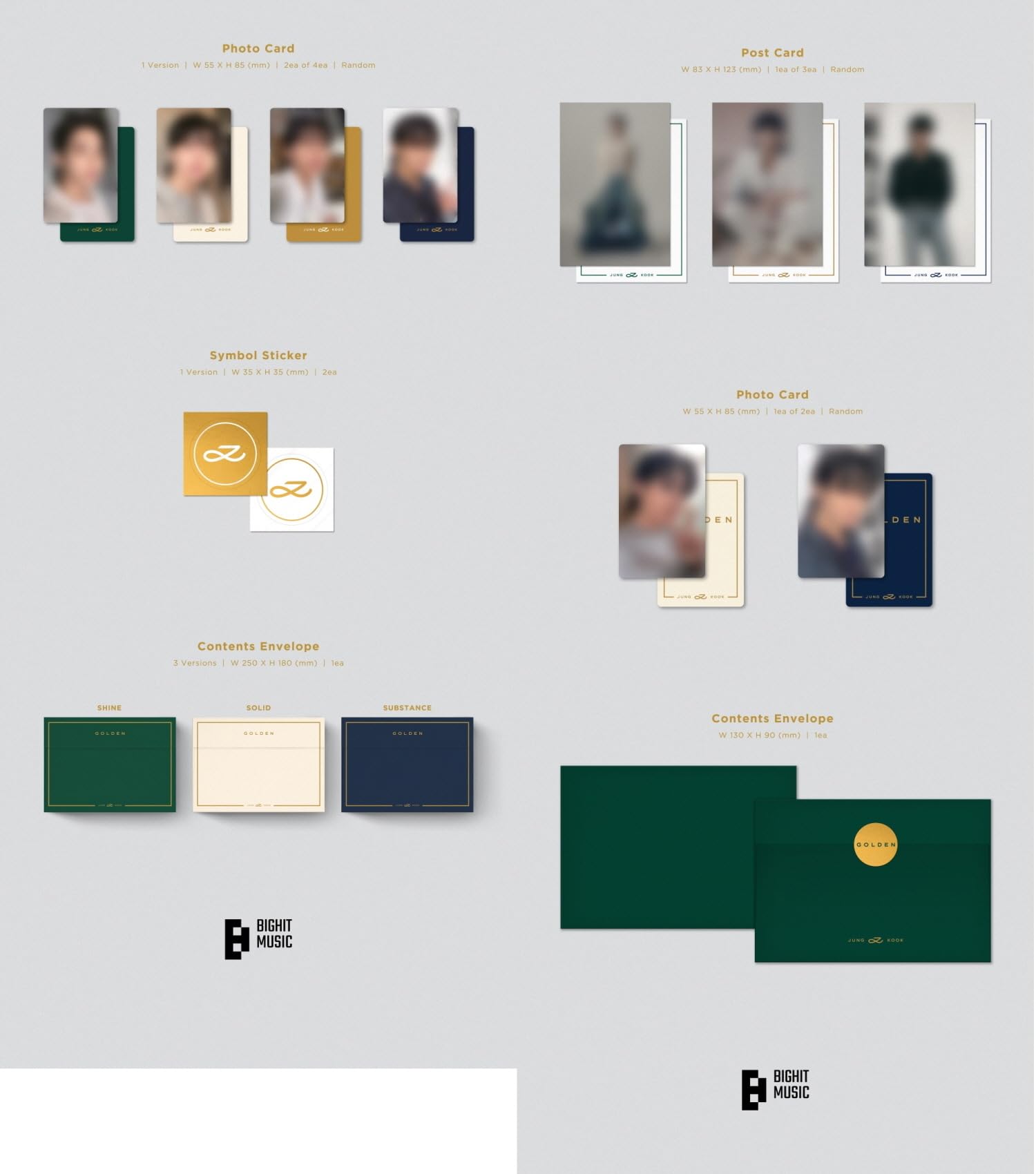 Amazon.co.jp: ジョングク JUNGKOOK - Solo Album GOLDEN [3 Ver. +