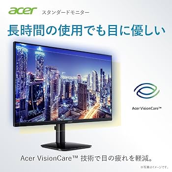 Amazon.co.jp: Acer モニター 27インチ フルHD 非光沢 IPS 120Hz 1ms