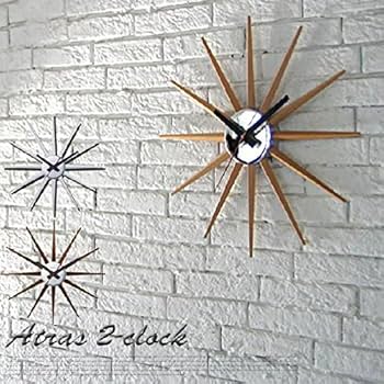 Amazon.co.jp: ART WORK STUDIO ATRAS2 WALL CLOCK NATURAL アトラス2