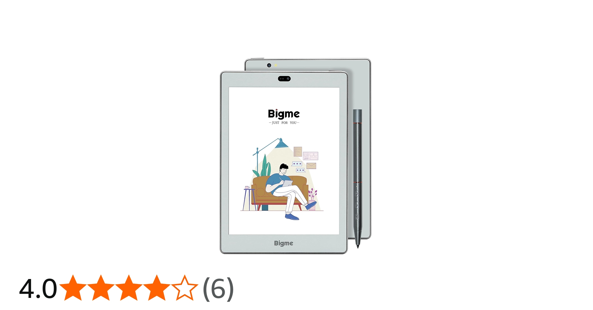 Amazon.co.jp: Bigme S6 Color + Lite 電子書籍リーダー 7.8 インチ