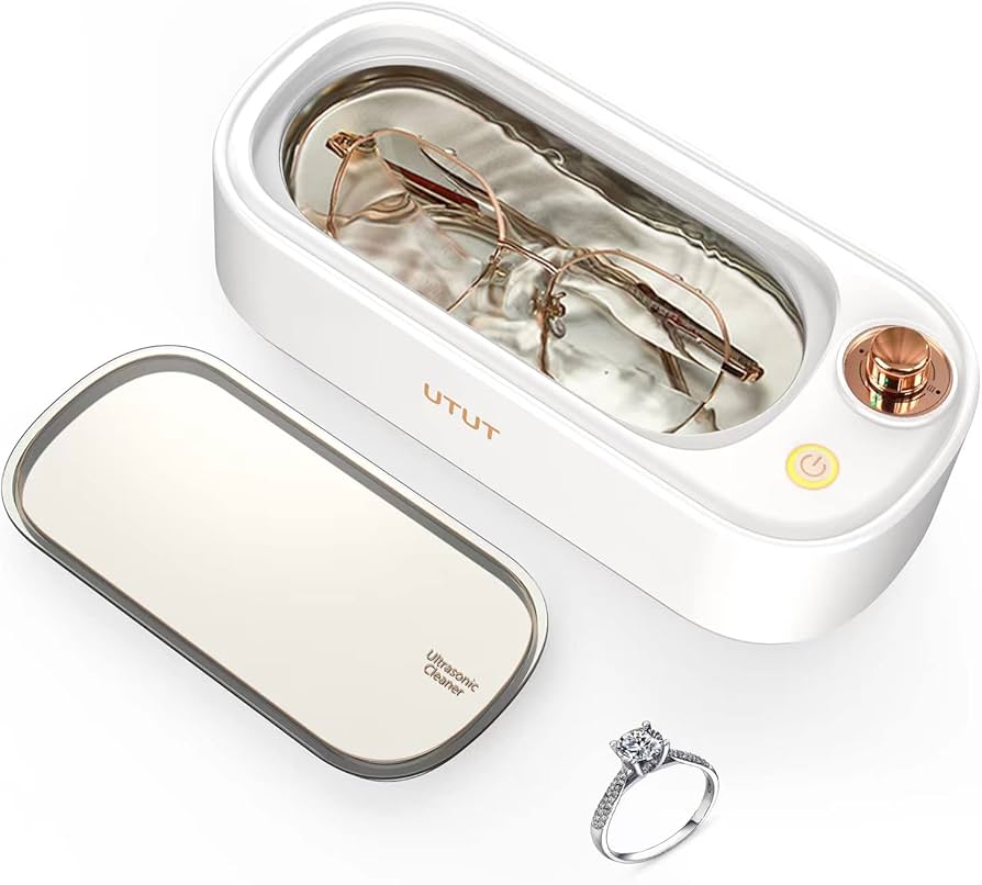 Ultrasonic Jewelry Cleaner, Portable 48KHz Ultrasonic Cleaner with
