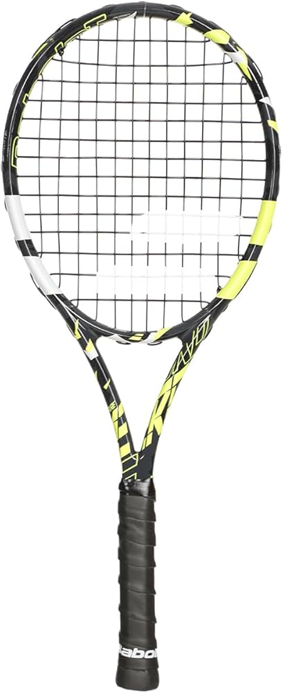 Amazon.com : Babolat Mini Racket Pure Aero (Black/Yellow) : Sports