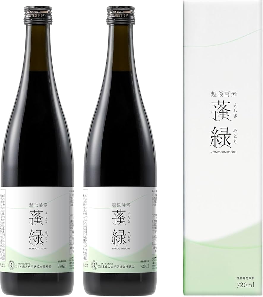 Amazon | 越後酵素蓬緑 酵素ドリンク 置き換え 720ml ファスティング