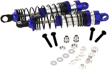 Amazon.com: Atomik RC Alloy Extra Long Shock (2pcs), Blue - TRX